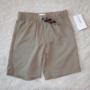 Boys Size Small 6-7 Old Navy Dry-Quick Built-In Flex Jogger Shorts, Khaki, NWT